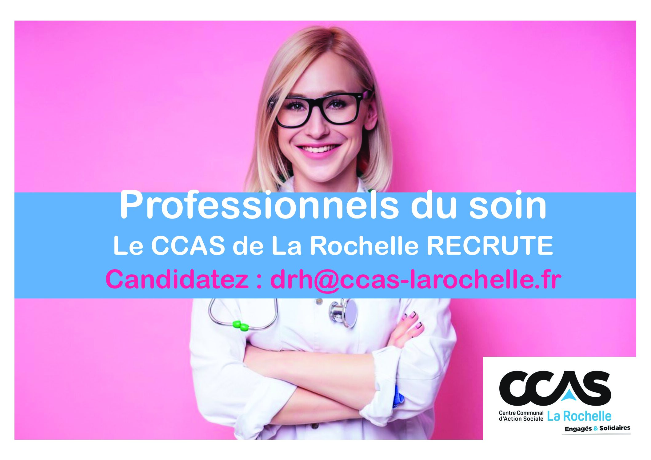 Le CCAS de La Rochelle recrute !!!