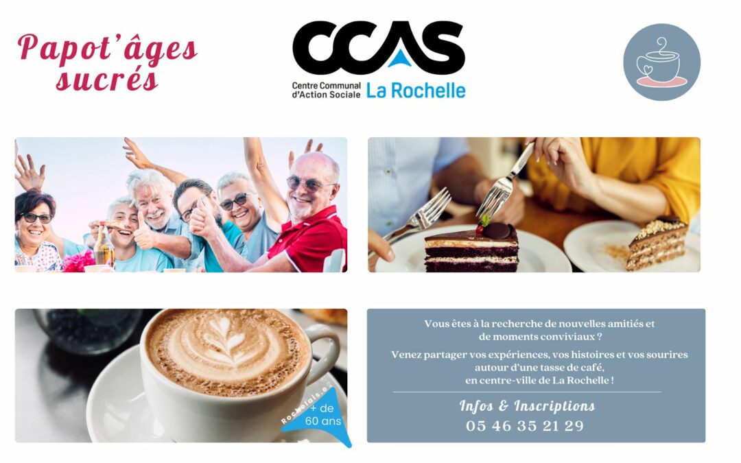Papot’âges sucrés, un moment convivial pour les Rochelais de 60ans et plus